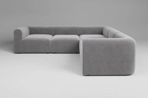 Aura - 5 Piece Corner | Rearrangeable Modular Sofa