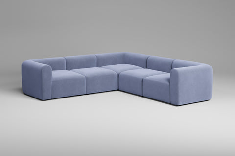 Aura - 5 Piece Corner | Rearrangeable Modular Sofa