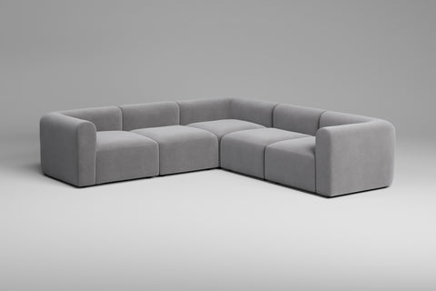 Aura - 5 Piece Corner | Rearrangeable Modular Sofa