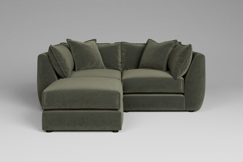 Utopia - 2 Piece with Footstool | Rearrangeable Modular Sofa