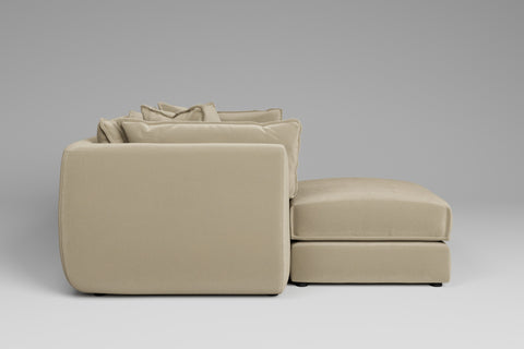 Utopia - 2 Piece with Footstool | Rearrangeable Modular Sofa