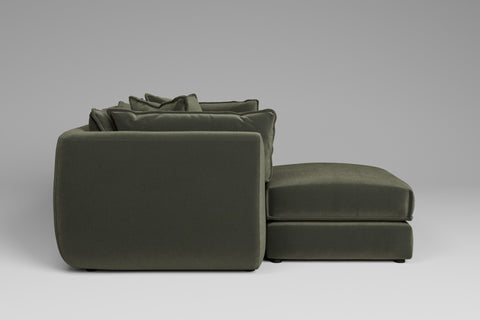 Utopia - 2 Piece with Footstool | Rearrangeable Modular Sofa
