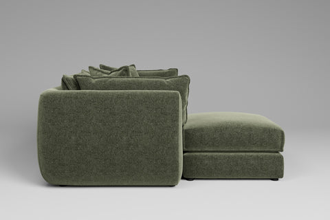 Utopia - 2 Piece with Footstool | Rearrangeable Modular Sofa