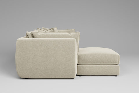 Utopia - 2 Piece with Footstool | Rearrangeable Modular Sofa