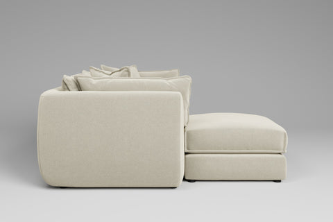Utopia - 2 Piece with Footstool | Rearrangeable Modular Sofa