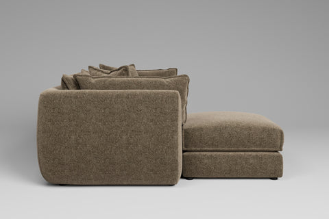 Utopia - 2 Piece with Footstool | Rearrangeable Modular Sofa