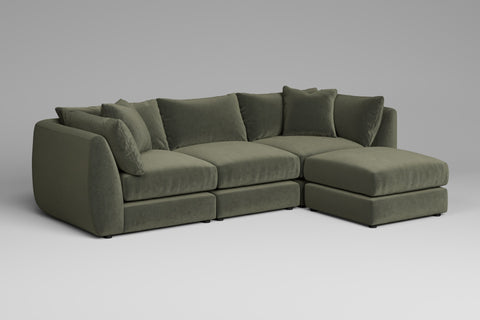 3 WITH FOOTSTOOL