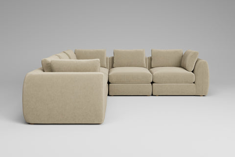 Zen - 5 Piece Corner | Rearrangeable Modular Sofa