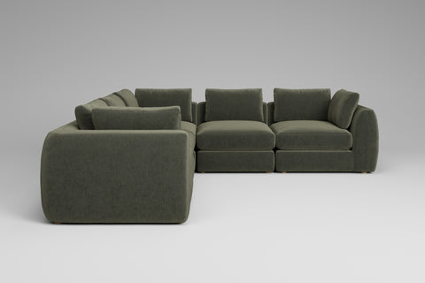 Zen - 5 Piece Corner | Rearrangeable Modular Sofa