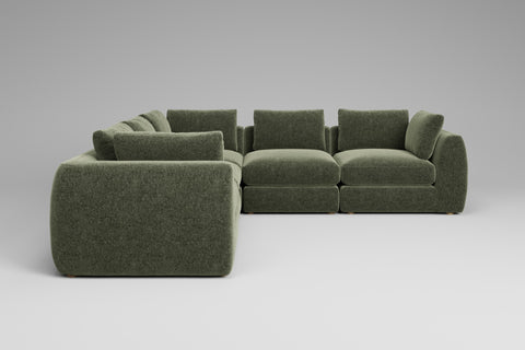 Zen - 5 Piece Corner | Rearrangeable Modular Sofa