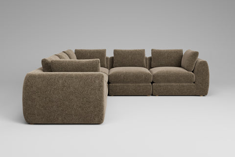 Zen - 5 Piece Corner | Rearrangeable Modular Sofa