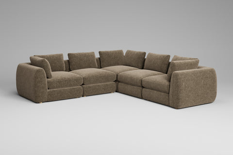 Zen - 5 Piece Corner | Rearrangeable Modular Sofa