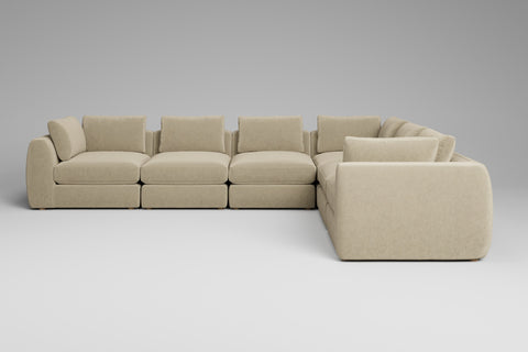 Zen - 6 Piece Corner | Rearrangeable Modular Sofa