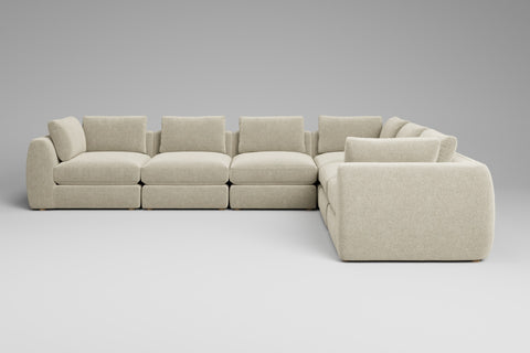 Zen - 6 Piece Corner | Rearrangeable Modular Sofa