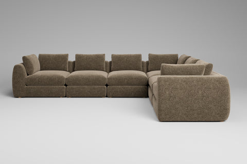 Zen - 6 Piece Corner | Rearrangeable Modular Sofa