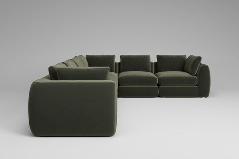 Zen - 6 Piece Corner | Rearrangeable Modular Sofa