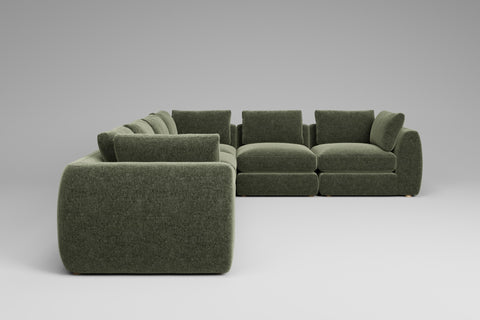 Zen - 6 Piece Corner | Rearrangeable Modular Sofa