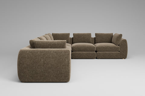 Zen - 6 Piece Corner | Rearrangeable Modular Sofa