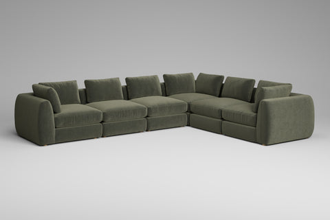 Zen - 6 Piece Corner | Rearrangeable Modular Sofa