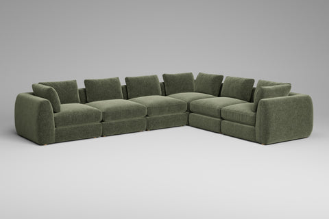Zen - 6 Piece Corner | Rearrangeable Modular Sofa