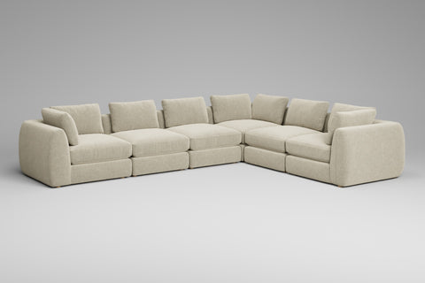 Zen - 6 Piece Corner | Rearrangeable Modular Sofa