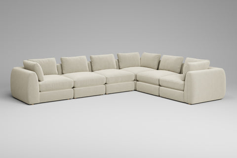 Zen - 6 Piece Corner | Rearrangeable Modular Sofa