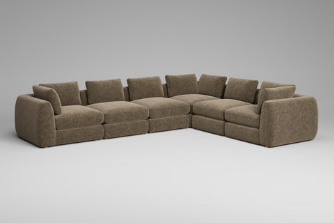 Zen - 6 Piece Corner | Rearrangeable Modular Sofa
