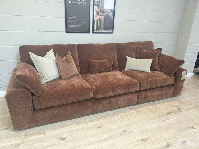 Outlet | 7th Heaven Maxi - 5 Seater - Plush Chenille - Spiced Treacle