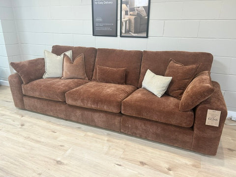 Outlet | 7th Heaven Maxi - 5 Seater - Plush Chenille - Spiced Treacle