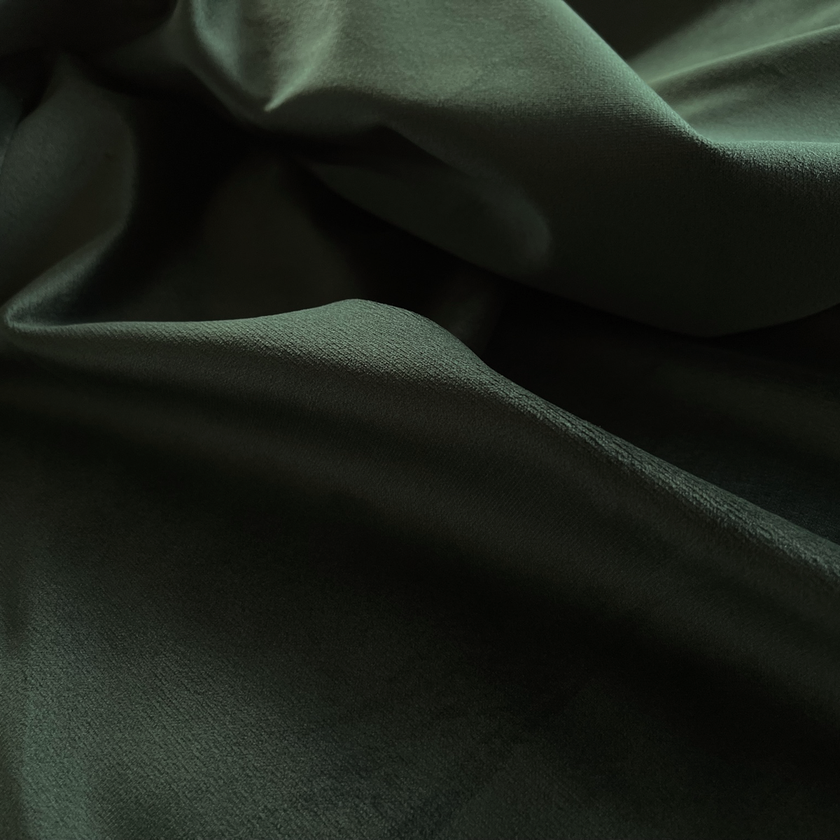 Soft Touch Velvet, Bottle Green