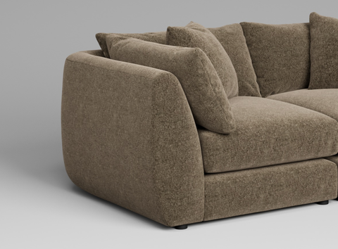 Utopia - 2 Piece with Footstool | Rearrangeable Modular Sofa