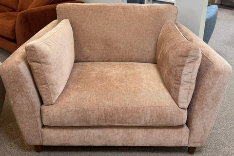 Outlet | Daydream - Loveseat - Soft Woven Chenille - Sepia