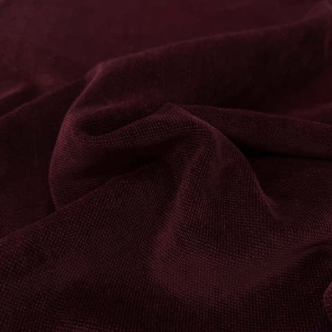 Luxe Woven Velvet, Pomegranate