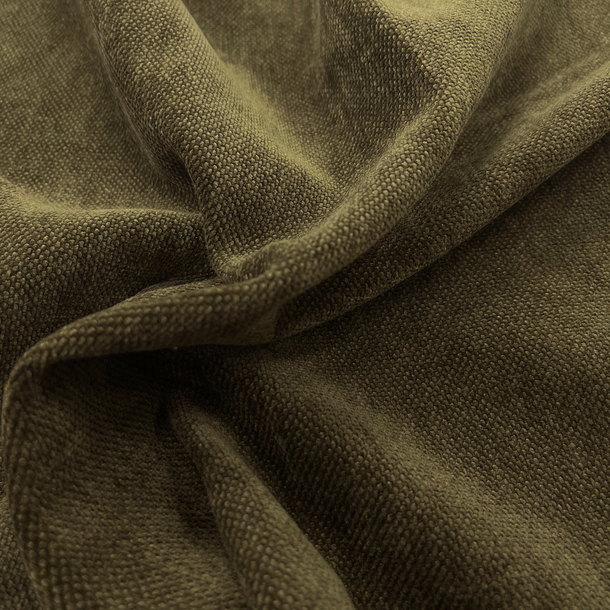 Luxe Woven Velvet, Forest Green