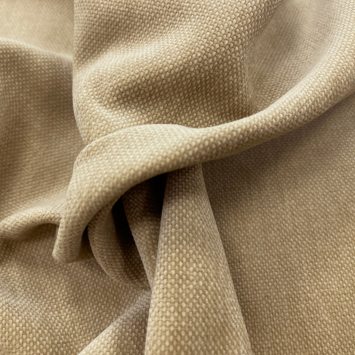 Luxe Woven Velvet, Latte