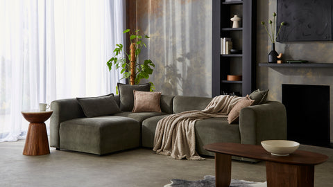 Aura - 4 Piece Open End | Rearrangeable Modular Sofa