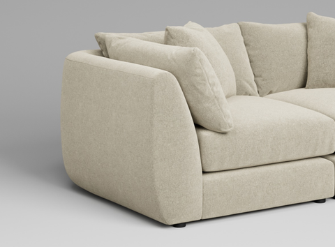 Utopia - 2 Piece with Footstool | Rearrangeable Modular Sofa