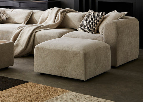 Aura - Footstool | Rearrangeable Modular Sofa