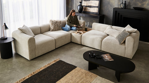 Aura - 5 Piece Corner | Rearrangeable Modular Sofa