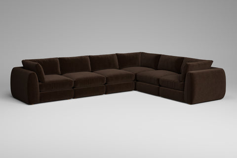 Zen - 6 Piece Corner | Rearrangeable Modular Sofa